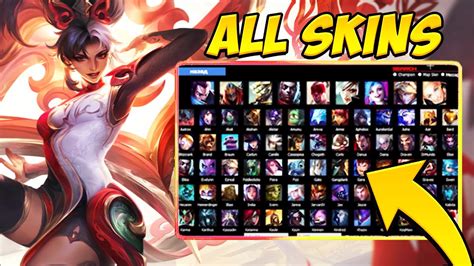 Skin changer for League of Legends (LOL) .